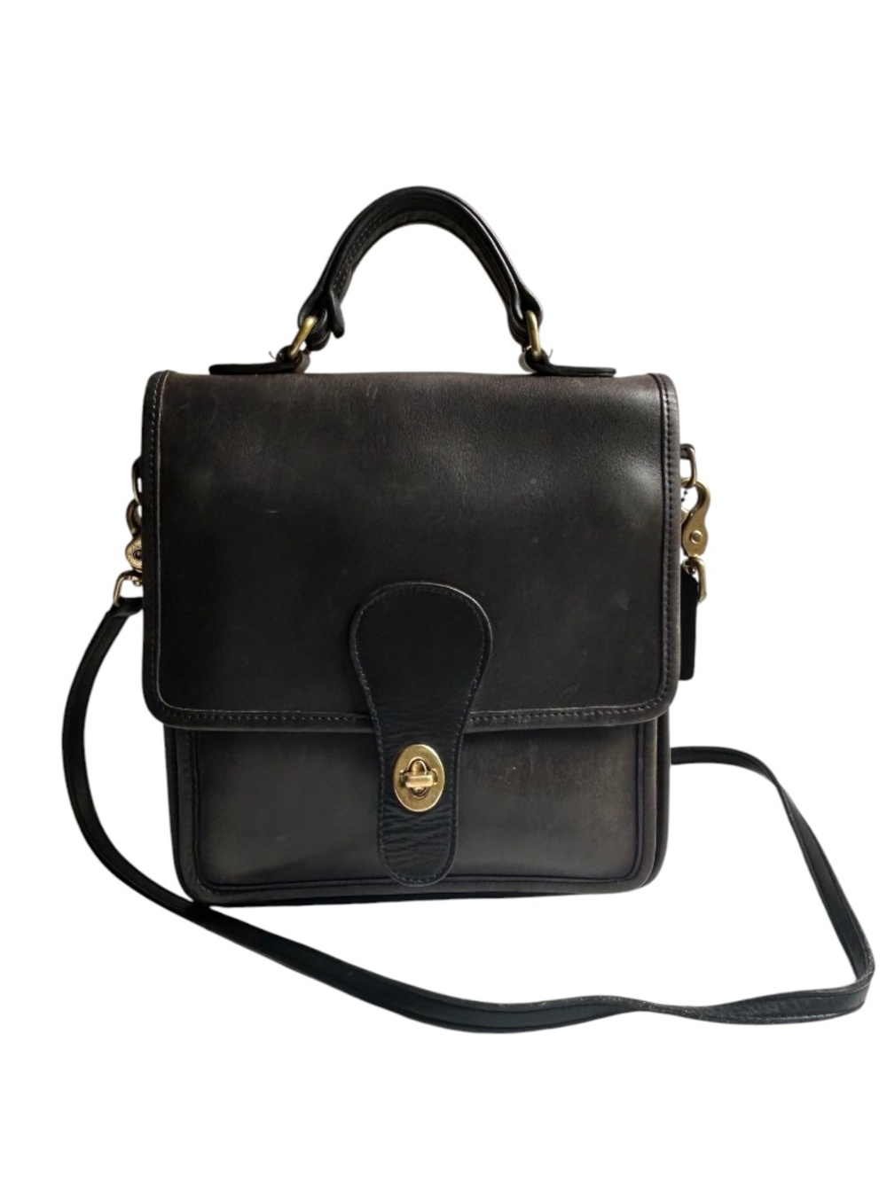 Vintage Coach 5130 Leather Station Bag ca 1990s - Picture 2 of 12